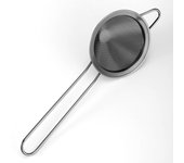 Colador de Malla FINA de Maple inoxidable 304 para Cocina. Tamiz para productos de alimentación, Tete, flecha, fideos, frutas y verduras. Resistente al óxido, color negro.