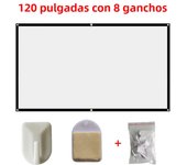 60/72/84/100/120/150 inch Foldable Projector Screen 16:9 Portable HD Display Screen Outdoor Cinema Home Movie Projector Screen