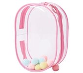 Mochipa transparente para mini muñecas Labubu, ideal para guardaros laveros Labubu, incluye pañero y Plush.