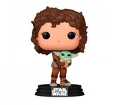 Funko pop mandalorian peli motto con grogu 76552
