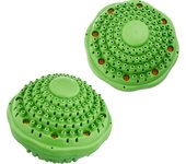 Irisana - Pod para Lavadora - Pack de 2 - Verde - Duración hasta 1000 Lavados - Bola Ecológica para Limpiar y Desinfectar sin Detergente ni Suavizante