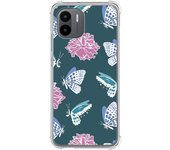Funda Silicona Antigolpes compatible con Xiaomi Redmi A2 diseño Flores 10 Dibujos
