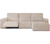 Funda de sofa m/0 ch. longue relax premium jaz derecha c/11 brazo corto, Tamaño brazo corto derecha, 170x310x110cm, Fábricada en España