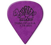 Bolsa 72 Púas Dunlop 412R-114 Tortex Sharp 1.14mm