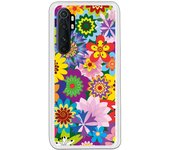 Funda compatible con Xiaomi Mi Note 10 Lite - Flores a todo color