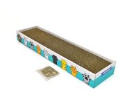 NAYECO Rascador para gatos NAYECO con Catnip Taby Cat 48x13x5 cm - 06871 Rascador para gatos Accesorios y Complementos para Mascotas Cuidado Mascotas