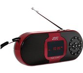 Digital Radio Portátil con Altavoz Bluetooth soporte MP3 y Tarjeta TF USB recargable receptor de radio FM