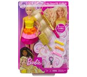 Muñeca Barbie Crea sus Ondas con Accesorios para Peinar CPAGBK24