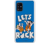 Funda original compatible con Samsung Galaxy A51 5G - Flintstones Lets Rock