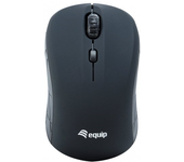Equip Life Ratón Óptico Inalámbrico Negro 2.4ghz con Receptor Nano USB