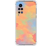 Funda Silicona Antigolpes para Vivo X60 Pro 5G diseño Acuarela 08 Dibujos