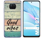 Tumundosmartphone Funda Gel Tpu para Xiaomi Mi 10T Lite diseño Madera 01 Dibujos