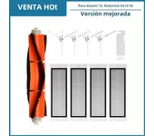 Compatible For Xiaomi 1S, Rockrobo Vacuum V1, Roborock S4 S5 S6, SDJQR01RR, SDJQR02RR Spare Parts Main Side Brush Hepa Filter