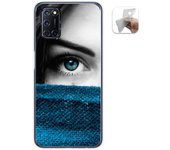 Tumundosmartphone Funda Gel Tpu para Oppo A52 / Oppo A72 diseño Ojo Dibujos