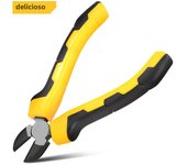 Deli 6/7 Inches Universal Wire Cutter Diagonal Cutting Pliers Multifunctional Hardware Hand Tools Electrician Tool