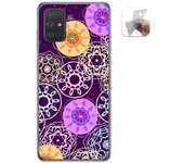 Tumundosmartphone Funda Gel Tpu para Samsung Galaxy A71 5G diseño Radial Dibujos