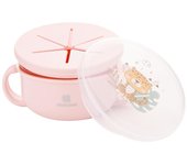 Tigela 2 em 1 Kikka Boo Savanna Rosa