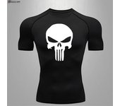 Men's Shirt Gym Workout Fitness Compression Shirts Rash Guard Short Sleeve Undershirts Baselayer Athletic Tshirt Tees Tops Mens