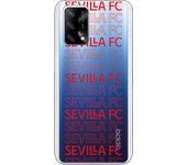 Funda original compatible con Oppo A74 4G - Sevilla FC Clear