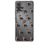 Funda Silicona Antigolpes para Motorola Edge 30 Fusion 5G diseño Perros 11 Dibujos