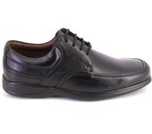 BAERCHI 1930 Zapatos con cordones de hombre negro PIEL 624