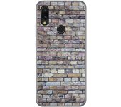 Tumundosmartphone Funda Gel Tpu para Xiaomi Redmi 7 diseño Ladrillo 02 Dibujos