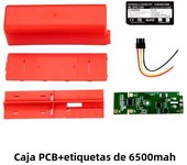 18650 Li-ion Battery BMS PCB case For Xiaomi Roborock vacuum cleaner S55 S60 S65 S50 S51 S5 MAX S6 Nesting Lithium Box Housing