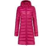 5XL 4XL Plus Long Down Jacket Women Winter Ultra Light Down Jacket Women With Hooded Down Coat Female Hat Detachable