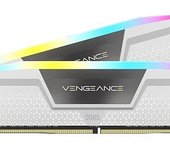 MEMORIA CORSAIR DDR5 64GB 2X32GB PC5600 VENGEANCE RGB BLANCA CMH64GX5M2B5600C40W