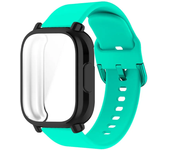 22mm Silicone Strap With Case For Xiaomi Redmi Watch 5 Active Lite Smart Watch Wrist Band And Case For Redmi Watch 5 Active Lite