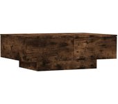 vidaXL Mesa de centro madera de ingeniería 90x60x31 cm Blanco, Negro, Gris Mesita de Salón o Comedor o Auxiliar Mesa de Café Meuble Salón