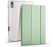 Luxury Transparent Flip Leather Tablet Case for Lenovo Tab P11 Gen 2 Gen2  Pen Holder Soft Clear Back Shockproof Protect Cover