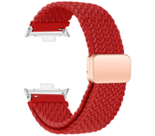 Magnetic Loop For Xiaomi Redmi Watch 4 Strap Adjustable Braided Sport Nylon Replacement belt correa bracelet Miband 8 pro band
