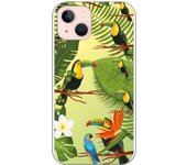 Funda original compatible con Iphone 14con diseño de Tucanes fondo Verde