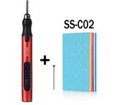 DSPIAE ES-P Sander Pen Sponge Sanding Disc Round Pre-Cut Abrasive Sandpaper Used With Portable Electric Sharpening Pen 4.2V 10W
