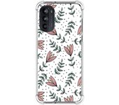 Funda Silicona Antigolpes para Motorola Moto G52 4G diseño Flores 01 Dibujos