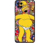Phone Black Case for Samsung Galaxy A13 A22 5G A51 A32 A54 A23 A72 A12 A52 A34 A33 Silicone Cover The Simpsons Cute Cas