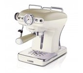 Cafetera Espresso Vintage Ariete con Diseño Retro y Botones de Acero Inoxidable