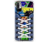 Funda Silicona Antigolpes para Xiaomi Redmi Note 10 5G / POCO M3 Pro 5G diseño Zapatillas 14 Dibujos