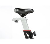 Moma Bikes Bicicleta INDOOR con Volante de Inercia de 24kg, Pantalla LCD, pulsómetro de cuádruple sensor integrado en manillar , Sillin ergonomico.