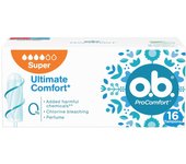 O.B. Pro confort tampón super caja 16 uds