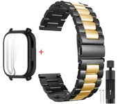 Case+ Metal Strap For Redmi Watch 5 Active TPU Soft Case For Xiaomi Redmi Watch 5 Lite Men Stainless Steel Watchband Correa