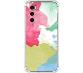 Funda Silicona Antigolpes para Vivo Y70 diseño Acuarela 02 Dibujos
