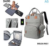 Diaper Bag Backpack Baby Essentials Travel Tote Multifunction Waterproof with Changing Station Pad Stroller Straps Big for Mommy