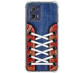 Funda Silicona Antigolpes para Motorola Moto G73 5G diseño Zapatillas 11 Dibujos