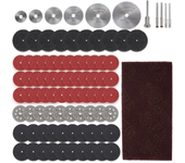 32/31Pcs Mini Circular Saw Blade Metal Cutting Disc Rotary Tools for Dremel Accessories Wood Carving Disc Sanding Grinding Wheel