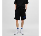 HUGO Shorts Negros 50510728-001 , para Hombre