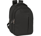 MOCHILA PC 15,6'' Y 14,1''+TAB 9,7''+USB SAFTA BUSINESS "BLACK"