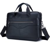 Maletín de cuero para hombre, Tena toda la protección para computadora portátil, de 14 pulgadas para computadora, para Negocios, informales, Compass, Viajes, Vacaciones