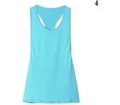 New Sports Overshirt Women's Fitness Sports Tank Top Back T-shaped Quick Dried Slim Sleeveless Running Tank Top Overcoat